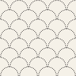 seamless pattern repeating geometric elements vector image