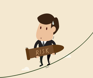 Risk management concept Royalty Free Vector Image