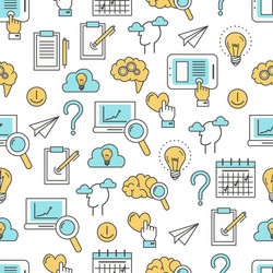 Colorful internet seamless pattern Royalty Free Vector Image