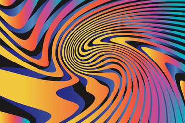 geometric abstract colorful pattern background vector image