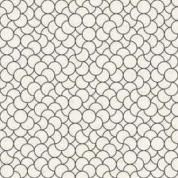 seamless pattern repeating geometric elements vector image