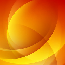 Abstract orange gradient dynamic wave curve vector