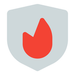 firewall a type of network security device vector image