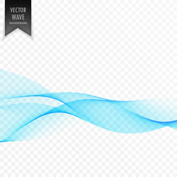 Blue wave elegant background design Royalty Free Vector
