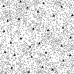 abstract pattern background with black triangles vector image