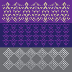 colorful background with round lines pattern vector image