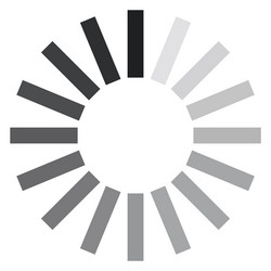 loading cursor icon progress circle waiting vector image