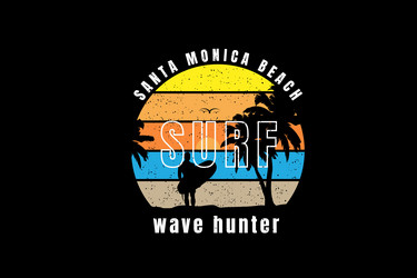 Santa Monica Pier Vector Images (45)