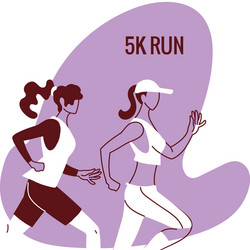 5k Run Vector Images (over 390)