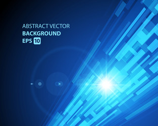 abstract diagonal hi tech data flow polygon vector image