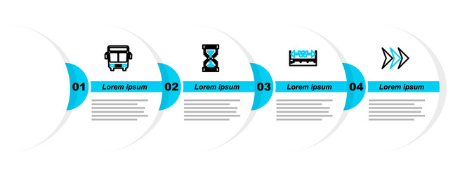 set line arrow measuring height and length vector image