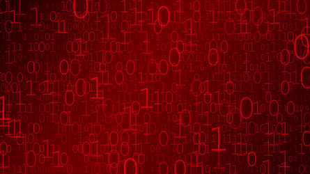 Binary Code Background vector image