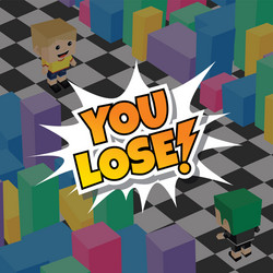 game ui menu application mobile app vector image
