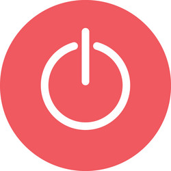 Power on off graphic icon design template Vector Image