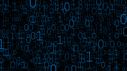 Binary Code Background vector image