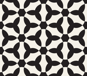 seamless pattern repeating geometric elements vector image
