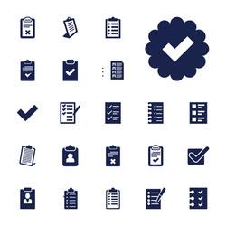 checkbox icons vector