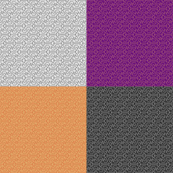 set of seamless patterns with net triangular vector image