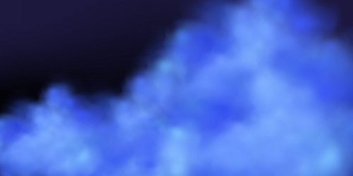 black background with gray blue clouds creating vector image