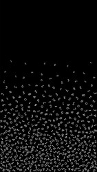 Falling numbers big data concept binary white vector