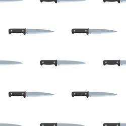 simple knife seamless pattern texture background vector image