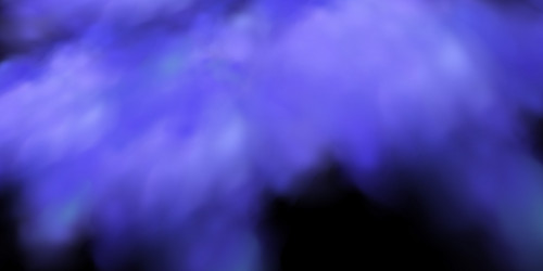 black background with gray blue clouds creating vector image