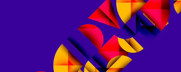 abstract geometric background with layered vector image