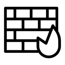 using a firewall to track network traffic vector image