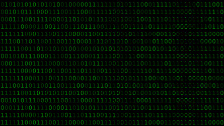 Binary Code Background vector image