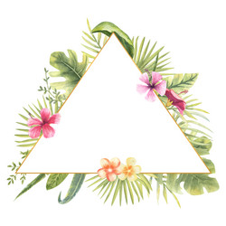 a triangular frame vector image