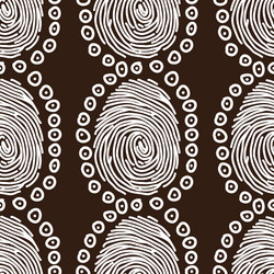 curl pattern vector image