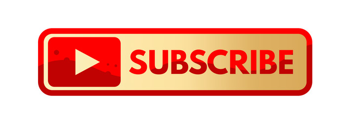 subscribe button - simple vector image