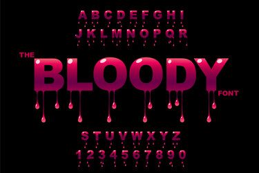 Drops art bloody jam modern vector