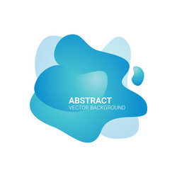 abstract blur free form shapes color gradient vector image