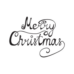 Merry Christmas Celebration Vector Image