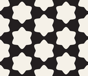 seamless pattern repeating geometric elements vector image