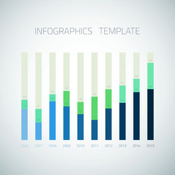 web infographic timeline bar template layout could vector image