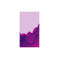 modern abstract design template with background vector image