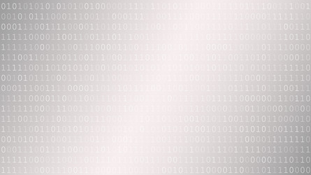 Digital Binary Code Background vector image