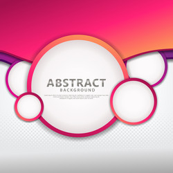 abstract circle geometric pattern design vector