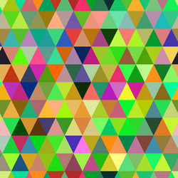 Abstract geometric triangle seamless pattern vector