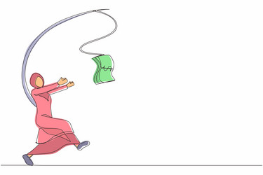 single one line drawing greedy arabian