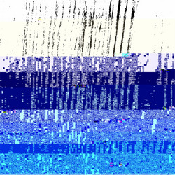 abstract glitched background vector image
