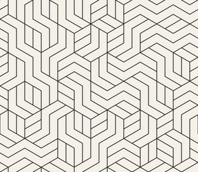 seamless pattern repeating geometric elements vector image