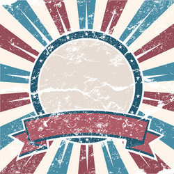 USA Independence Day Ring Royalty Free Vector Image