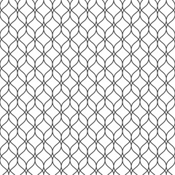 Seamless pattern thin vertical wavy lines mesh vector