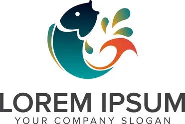 Fishing logo bass fish with club emblem Royalty Free Vector Fishing logo bass fish with club emblem vector image on VectorStock