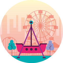 fun fair carnival vector