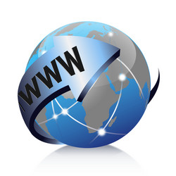 Global Network Concepts vector image