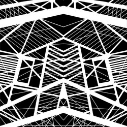 hand-drawn seamless pattern with abstract vector image